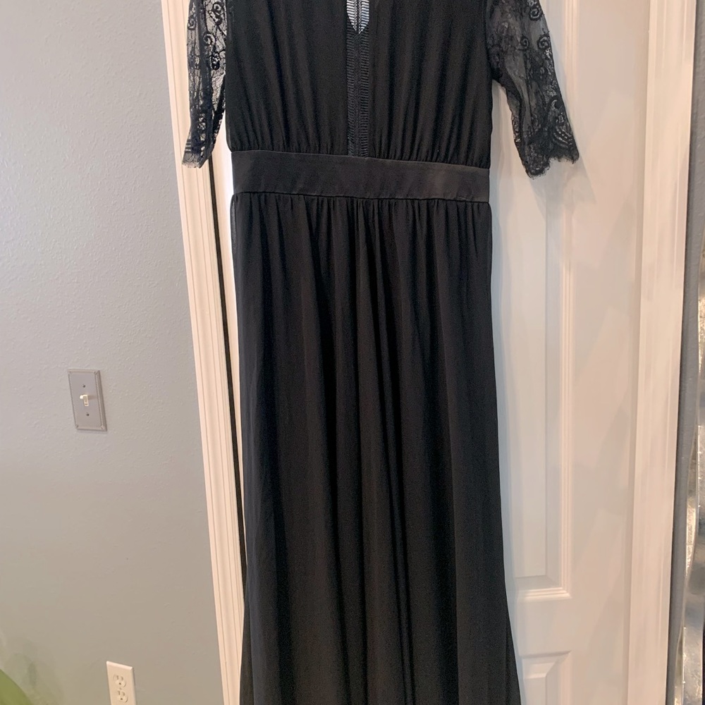 Black long dress